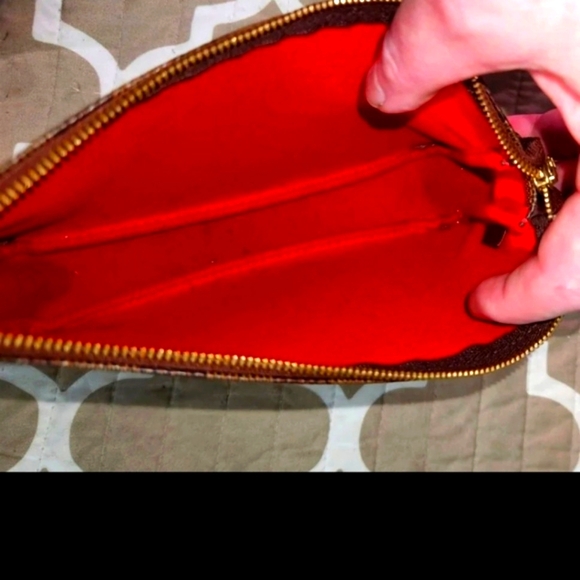 Louis Vuitton Pochette Accessories Damier Ebene Date Stamp CA0162 w/COA - Picture 10 of 14